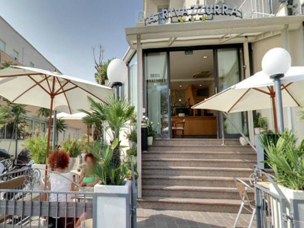ريميني Hotel Rivazzurra المظهر الخارجي الصورة
