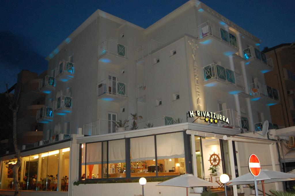 ريميني Hotel Rivazzurra المظهر الخارجي الصورة